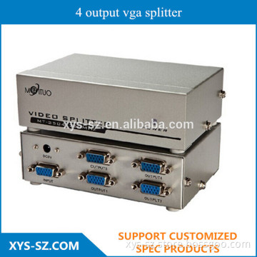 high quality and popular 4 output vga splitter
